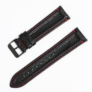 <span class=keywords><strong>Bracelet</strong></span> de montre en <span class=keywords><strong>cuir</strong></span> de vache véritable, 20mm 22mm, motif litchi, pour Amazfit, Huawei, montre pour hommes, ceinture universelle pour poignet - Product Image 3