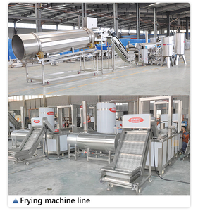 Línea de Fritura Automática de Snacks Extruidos Eléctrica, Nueva Condición, Acero Inoxidable SUS304 de Alta Calidad, para Hacer Bugles/<span class=keywords><strong>Doritos</strong></span> Fritos - Product Image 4