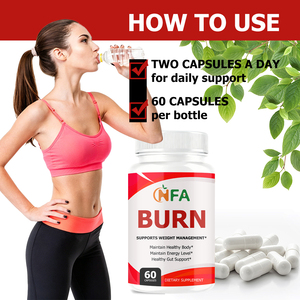 Capsules ODM OEM Brûle-graisses avec extrait de racine de Maca et extrait de feuille de thé vert pour la gestion du poids, la digestion, l'énergie et la santé de l'appétit - Product Image 6