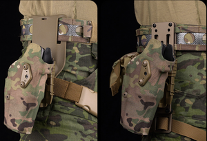 Cinturón ligero Sello de cintura <span class=keywords><strong>Cobra</strong></span> Liberación rápida Hebilla de metal táctica de liberación rápida Cordura de doble capa - Product Image 4