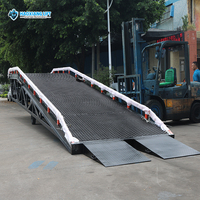 Niveleur de quai hydraulique, rampe de chargement pour entrepôt, chariot élévateur, pont de plateforme réglable, chargement et déchargement robustes