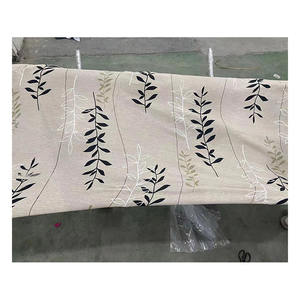 Bon marché liquidation Stock vente en gros impression <span class=keywords><strong>rideaux</strong></span> en lin occultants tissu Textile <span class=keywords><strong>de</strong></span> maison tissu - Product Image 6