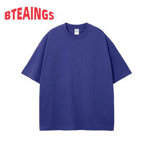Camiseta de algodón transpirable y anti-ultravioleta para hombre, estilo streetwear, color tierra, manga corta, lisa, 275g, nueva colección 2026 EXISTANCE - Product Image 6