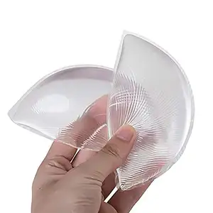 Wholesale transparent silicone breast pads For Clean And Comfortable  Breastfeeding 