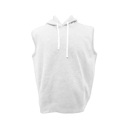 Áo Hoodie Không Tay Với Túi Kangaroo In Chuyển Nhiệt