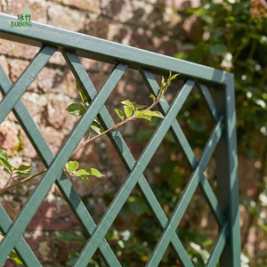 Griglia Rettangolare in Bambù Verde Scuro per <span class=keywords><strong>Giardino</strong></span>, Supporto per Piante Rampicanti, Pannello per Recinzione da Esterno, Robusto e Resistente alle Intemperie - Product Image 3