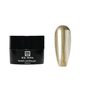Esmalte de <span class=keywords><strong>Uñas</strong></span> Metálico HEMA TPO FREE, Gel de Pintura Metálica Brillante, Polvo Cromado para <span class=keywords><strong>Uñas</strong></span>, Pigmento Espejo, Polvo Decorativo - Product Image 1