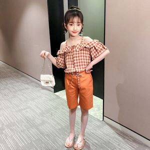 Nouvelle Collection : Ensemble de Maillots de Bain et Tenues Punjabi à Carreaux pour Filles - Product Image 4