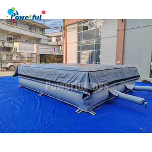 แทรมโพลีนพาร์คเป่าลมโฟมหลุมเสาถุงลมนิรภัยสำหรับลงจอด - Product Image 5