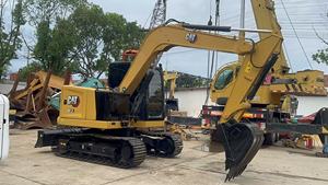 Excavatrice d'occasion japonaise Mini pelle Caterpillar CAT307.5 Mini pelle de 1,5 tonne 3 tonnes 5 tonnes Pelle sur chenilles d'occasion à Shanghai - Product Image 2