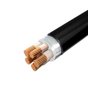 Flame-retardant YJV / YJV22 armored cable low-voltage copper core cable yjv5 core engineering power cable