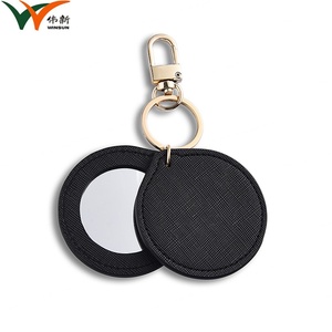 Black Cool Style Portable Hanging Canvas Cover Cosmetic <b>Make</b> <b>up</b> Pocket <b>Mirror</b> - Product Image 6