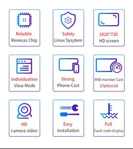 Nouvel arrivage Cockpit de voiture pour <span class=keywords><strong>Mercedes</strong></span>-Benz a CLA <span class=keywords><strong>GLA</strong></span> W176 A180 X156 GLA250 Instrument de groupe numérique - Product Image 3
