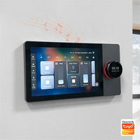 Productos para Hogar Inteligente LangYeao Hub Gateway Zigbee Wifi Panel de Interruptor de Vidrio Táctil de 4/6/7 Pulgadas Tuya Alexa Control Central de Pared