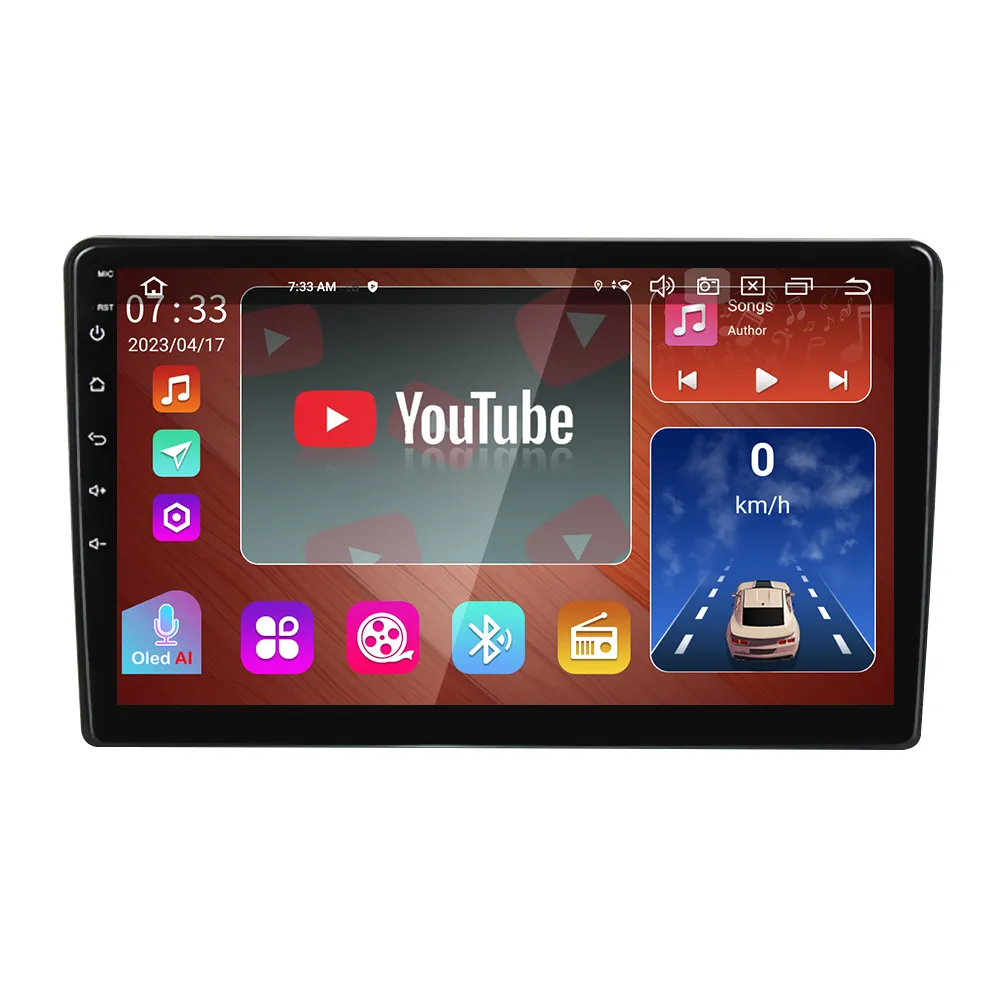 Android Carplay Bildschirm Auto Elektronik Autoradio Audio ZQ6762 BT Carplay Fan GPS Navigation 2 Din Auto DVD Player