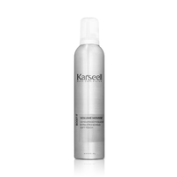 Échantillon privé gratuit, vente en gros, 200ml, 300ml, Mousse pour cheveux brillante, Lotion enveloppante en Mousse pour femmes