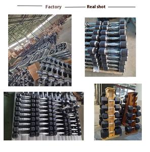 أثقال يد مطلية صديقة للبيئة من الفولاذ الصلب متعددة المواصفات للجنسين مجموعة دمبل سداسية للصالة الرياضية - Product Image 3