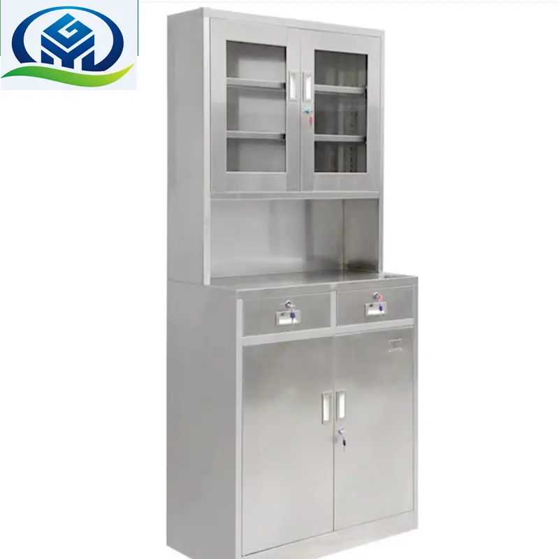 Stainless Steel 304 SUS  Medical Storage Cabinet for New Hospital