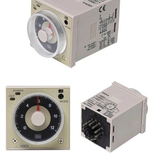 รีเลย์หน่วงเวลาแบบตัวชี้ H3CR-A จากผู้ผลิตโดยตรง 11 ขา โซลิดสเตท AC220V/DC24V รับประกันคุณภาพ 8 ปี - Product Image 1