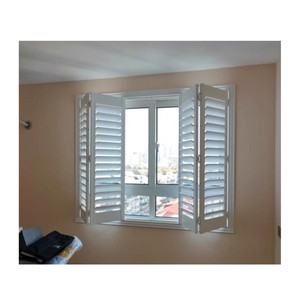 Persienne à prix réduit en Australie moderne blanc intérieur inclinaison cachée intérieur volets de <span class=keywords><strong>plantation</strong></span> en bois - Product Image 2