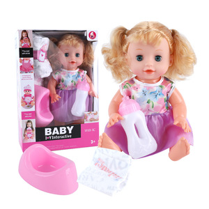 Nouveau produit, poupée reborn multifonctionnelle en plastique, silicone, vinyle, 12 pouces, cadeau pour fille, rose - Product Image 2