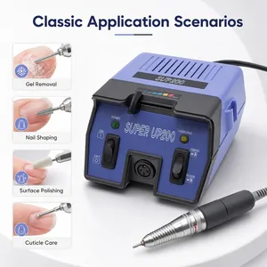 SUP200 Taladro Eléctrico Portátil para Uñas, Máquina de Manicura y Pedicura, Equipo de Arte de Uñas para Salón de Belleza - Product Image 3