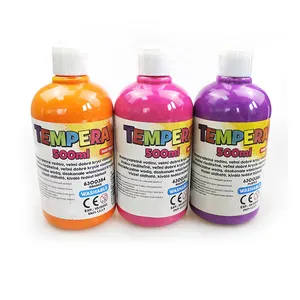 Tempera Paint Tempera Paint Wholesale Washable Non Toxic Water Based 500ml Tempera Paint For Kids Used