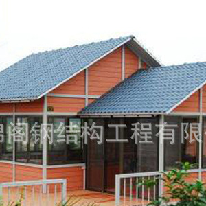 บ้านวิลล่าโครงเหล็กเบา ดีไซน์ทันสมัย สำหรับอยู่อาศัย - Product Image 3