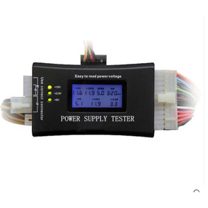 Testeur d'alimentation électrique 24 broches ATX, détecteur de tension pour ordinateur de bureau, écran LCD, matériau ABS noir - Product Image 4