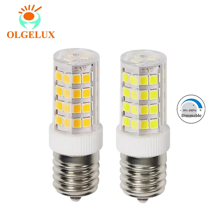 Dimmable Warm White Light 3000k 6000k Lamp E17 Led Bulb Wholesale 4w 480lm No Flicker