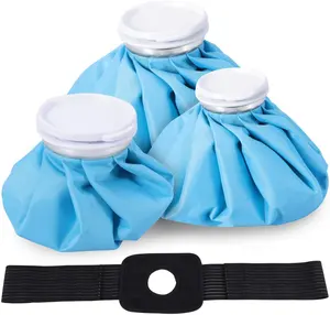 Paket Tas Panas dan Es Yang Dapat Digunakan Kembali dengan Sabuk Pembungkus Yang Dapat Disesuaikan