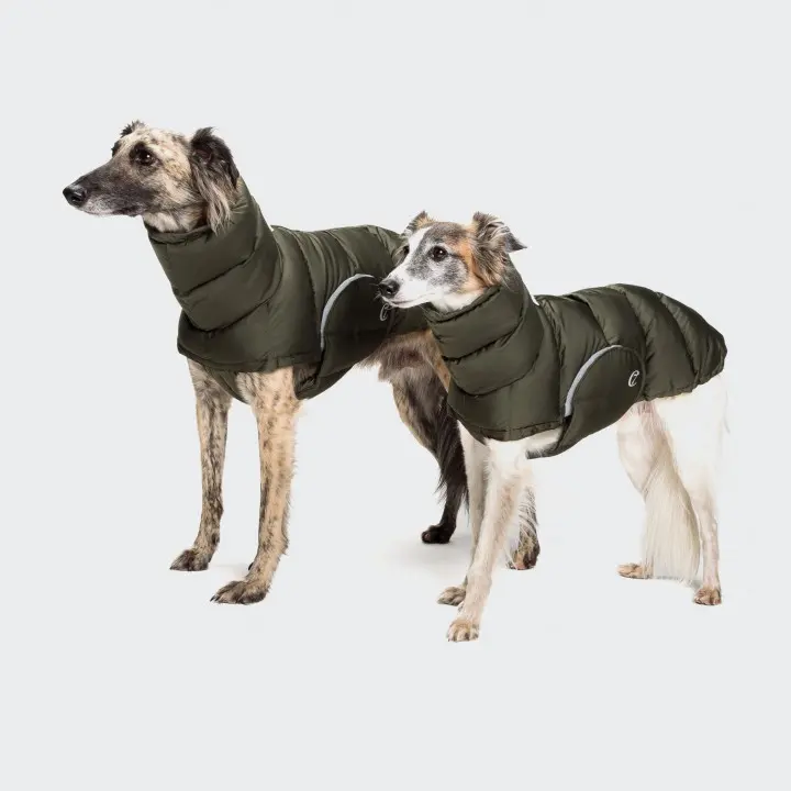 Eco Puffer Huisdier Uitloper Hond Jas Sighthounds