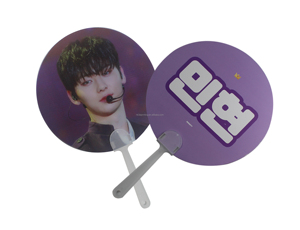 Éventail pliable pour fans d'Idol, design animal 3D promotionnel en PET, éventail manuel en plastique durable - Product Image 5