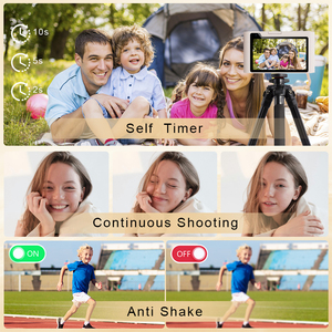 <span class=keywords><strong>2025</strong></span> nóng bán 4k Máy ảnh kỹ thuật số cho trẻ em sinh viên mới bắt đầu 1200mAh 8M + 5m ống kính kép màn hình cảm ứng hỗ trợ wifi cho Bluetooth - Product Image 5