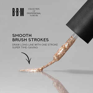 BBM Line Gel Top Ensemble de Gel professionnel pour Salon des <span class=keywords><strong>ongles</strong></span> Professionnel Haute Pigment UV Nail Art Liner Gel Chaud et populaire - Product Image 4