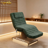 Table de massage électrique moderne et luxueuse, réglable, 3 moteurs, éponge haute densité, pour salon, spa, maison et institut de beauté