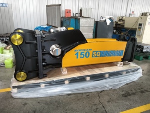 Moteur de poinçon hydraulique SQ150 pour l'exploitation minière et l'ingénierie mécanique, pour excavatrices de 40 à 55 tonnes, garantie 1 an, burin - Product Image 3