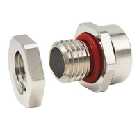 Tapón de ventilación de aleación de aluminio IP68 RAM, válvula de alivio de vacío neumática/hidráulica, alta durabilidad, resistencia al polvo y al agua nominal IP68
