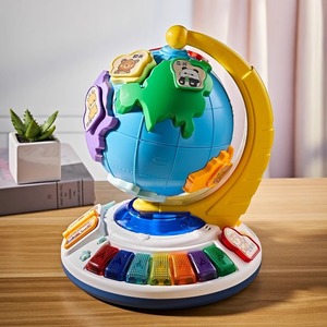 Interactive <span class=keywords><strong>globo</strong></span> di plastica Puzzle per bambini educativo precoce Bead Maze Map con Storytelling Finger Fine abilità motorie giocattolo - Product Image 6