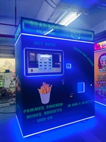Nouvelle Arrivée 2025 Distributeur Automatique de Frites - Paiement Sans Contact Friture Rapide pour Aéroport Centre Commercial