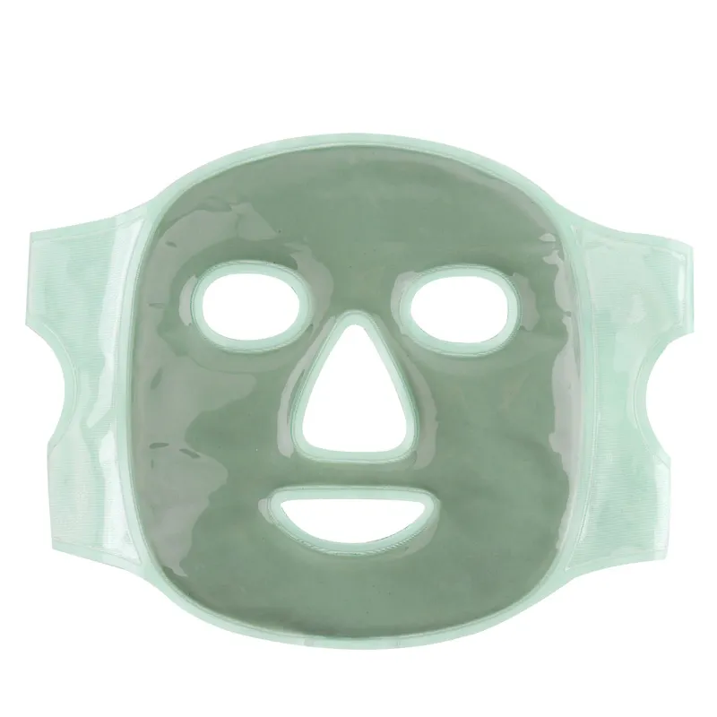 Mascarilla facial de gel caliente frío personalizada para los ojos, reduce las ojeras hinchadas, bolsas debajo de los ojos, migrañas, alivio del estrés