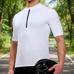 SPRINT SPORTS Maillot de Ciclismo de Verano para Hombre, Cómodo, de Manga Corta, Transpirable, con Estampado por Sublimación, para Bicicleta de Montaña y Carretera, 100% - Product Image 3