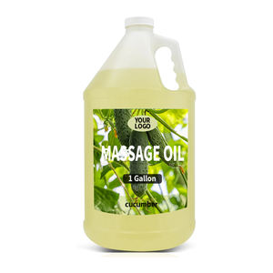 Aceite de masaje corporal de etiqueta privada, aceite de masaje de galón relajante hidratante orgánico profesional para salón para Spa - Product Image 5