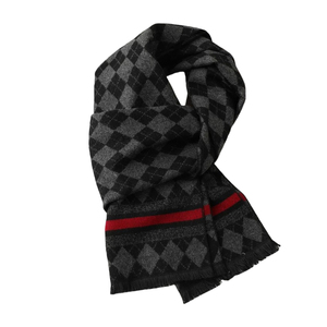 Fashion Style High Quality Winter <strong>Scarves</strong> Custom Pashmina Cashmere Feeling Designer <strong>Scarf</strong> Custom Viscose Brushed <strong>Men</strong> <strong>Scarf</strong> - Product Image 3