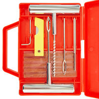 Kit d'outils de réparation de pneus tubeless durable, résistant aux hautes températures, multi-tailles, pour sceller, réparer, outil, kit, bande, aiguilles