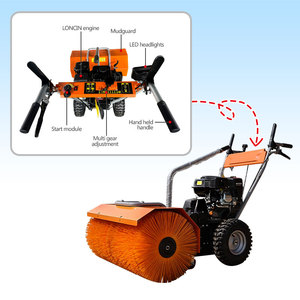Bán Hàng Trực Tiếp Cầm Tay Đường Nhỏ Snowplow Đường Mùa Đông Tuyết Làm Sạch Và Quét Máy - Product Image 6