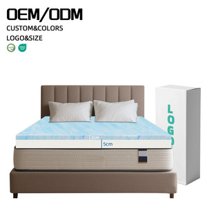 Tùy chỉnh hypo-gây dị ứng giường nệm Topper mật độ cao công nghệ làm mát Gel Bộ nhớ bọt Nệm kize Kích thước Topper - Product Image 1