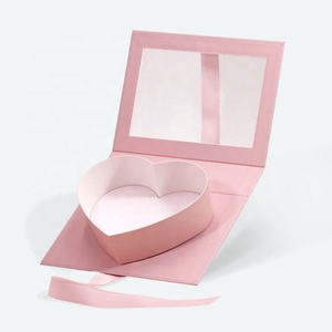 Recyclable <strong>Custom</strong> Logo Valentines Day <strong>Flower</strong> Gift <strong>Boxes</strong> Luxury Personalized Valentine's Day Gift Packaging <strong>Boxes</strong> - Product Image 1