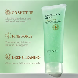 <span class=keywords><strong>Limpiador</strong></span> Facial Exfoliante Antiacné <span class=keywords><strong>con</strong></span> Té Verde, Bambú, Ácido Salicílico al 2% y Aminoácidos 8D para una Limpieza Profunda - Product Image 5