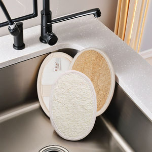 Brosse <span class=keywords><strong>de</strong></span> nettoyage <span class=keywords><strong>de</strong></span> cuisine Luffa biologique Gommage exfoliant pour le corps <span class=keywords><strong>Gant</strong></span> <span class=keywords><strong>de</strong></span> <span class=keywords><strong>toilette</strong></span> pour les ustensiles <span class=keywords><strong>de</strong></span> cuisine et la vaisselle Tampon à récurer pour le bain - Product Image 2